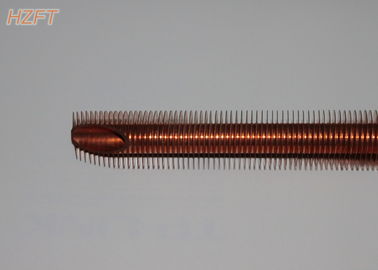 Copper Extruded Finned Tube Fleksibel untuk Membentuk Fintubes yang Disesuaikan